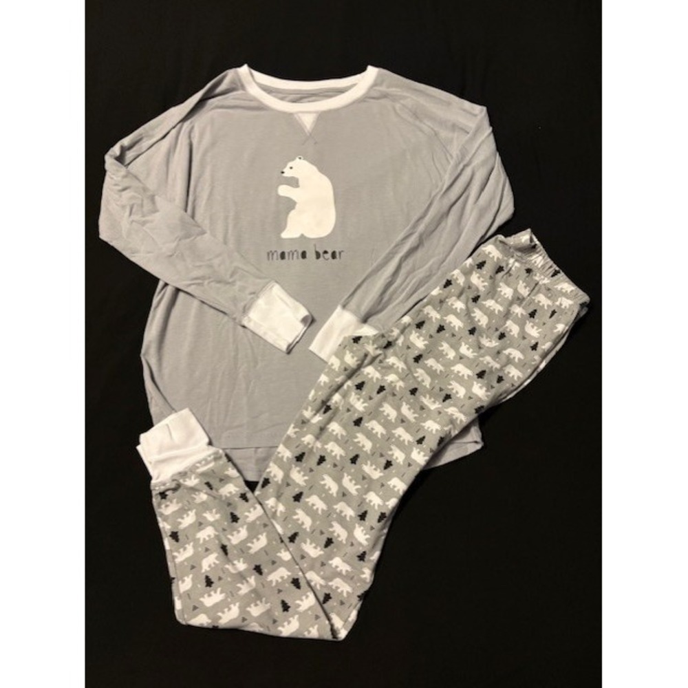 Sleepyhead Mama Bear pajama set womens size medium